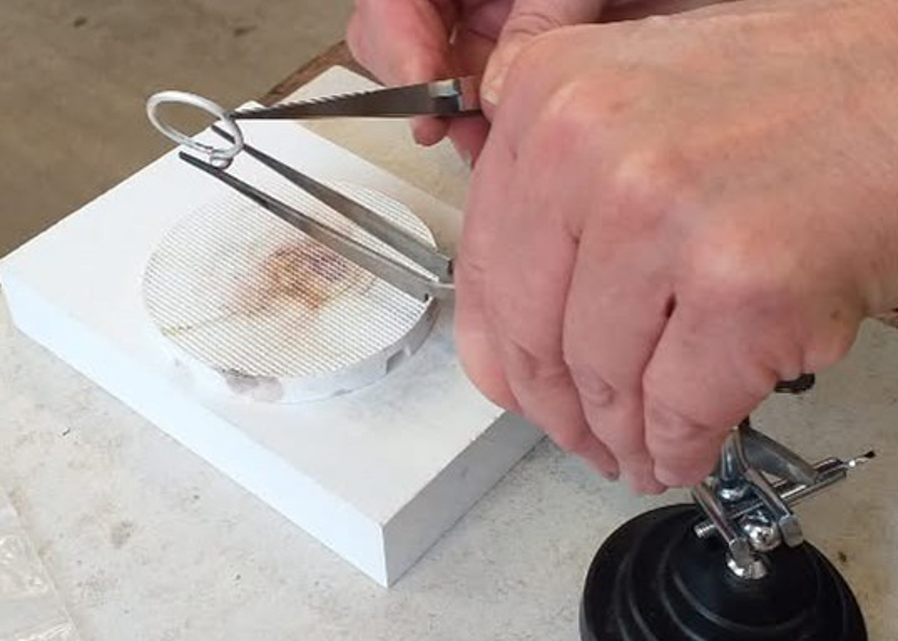 Silversmithing at Dukeries Community Workshop