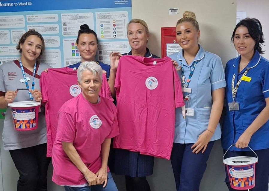Climbing for a cause – Ward B5 at Rotherham Hospital take on Mam Tor for dementia patients