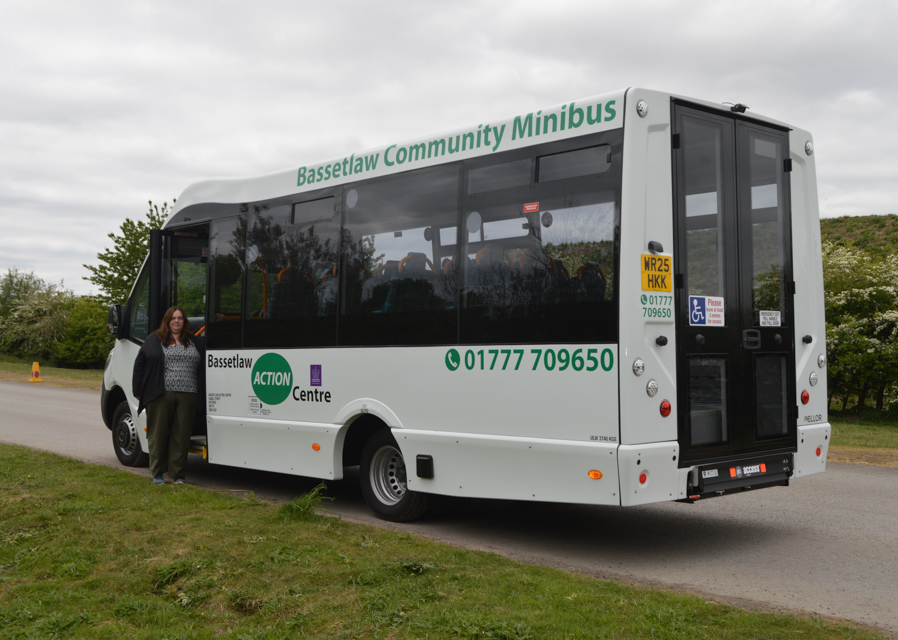 Bassetlaw Action Centre welcomes new minibus