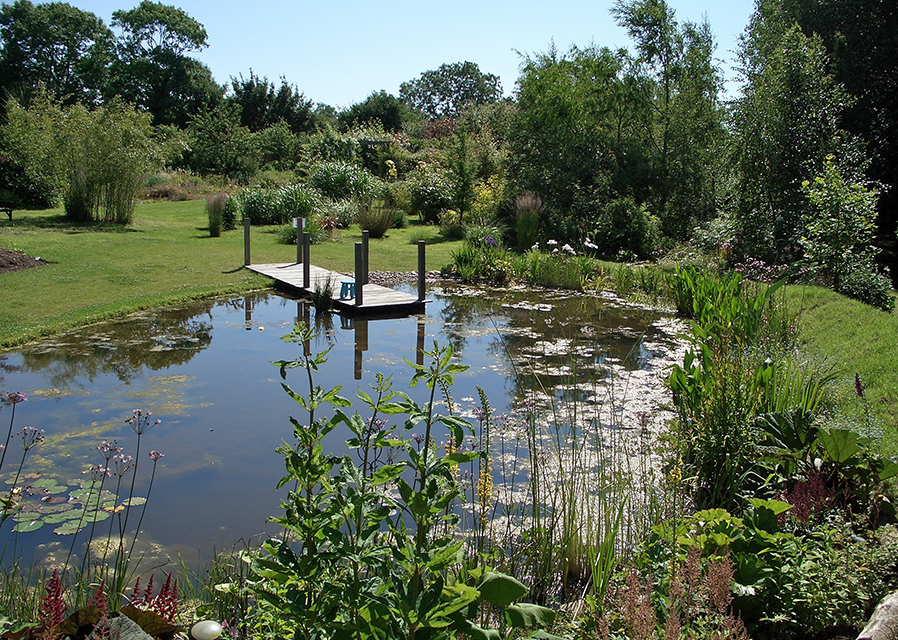 Visit an idyllic summer garden