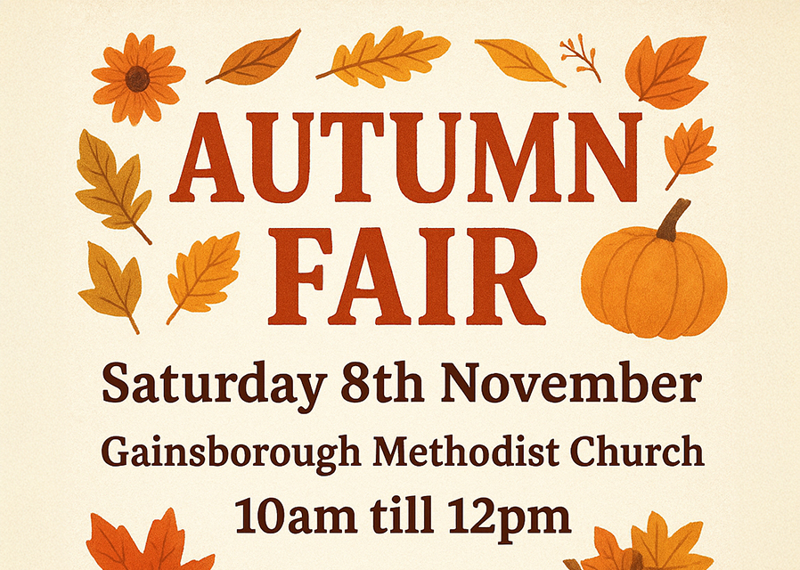 Autumn Fair at Gainsborough Methodist Church