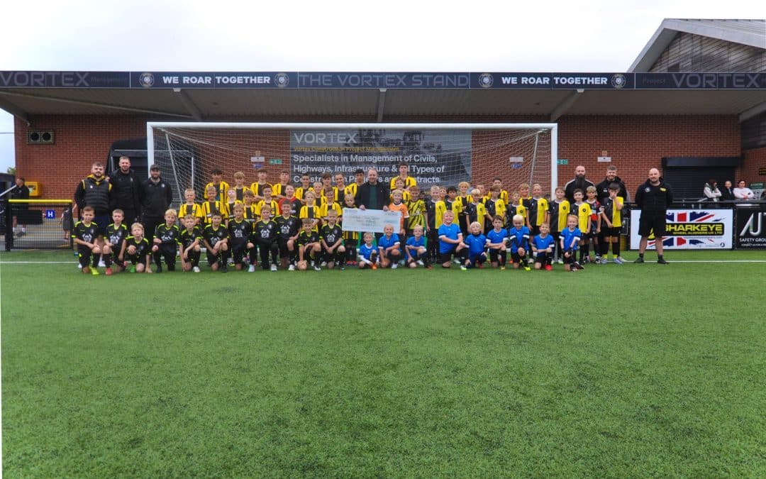 Councillor Grant boosts future stars at Worksop Town FC Juniors