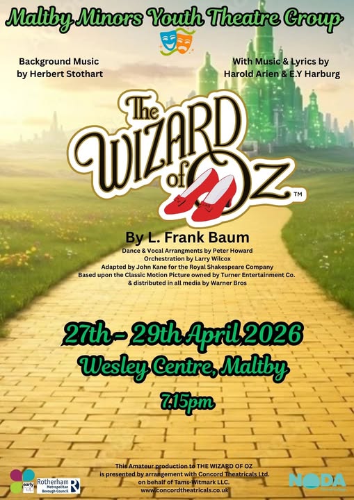 Maltby Minors present: The Wizard of Oz