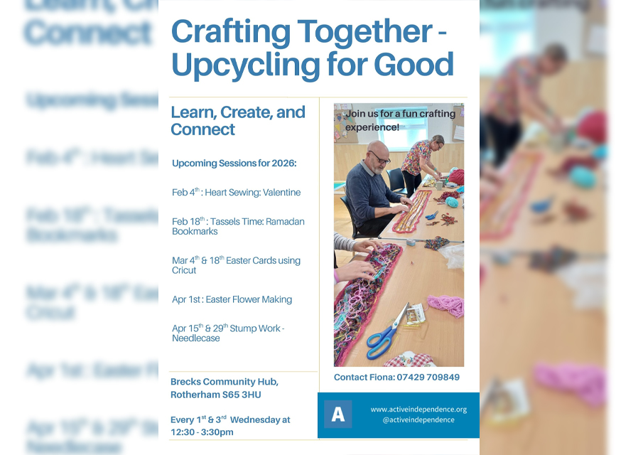 Crafting Together – upcycling for good!