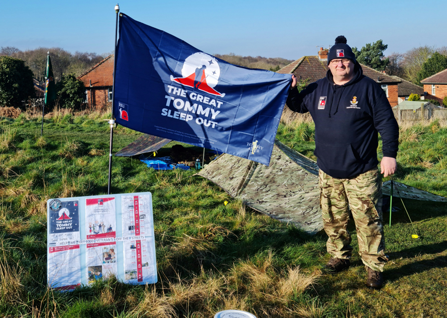 Veteran from Wickersley to sleep out for comrades facing homelessness