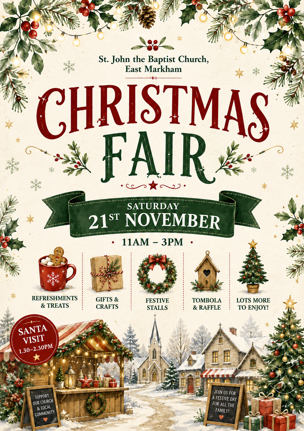 East Markham Church Christmas Fair