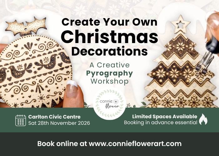 Festive Pyrography Workshop