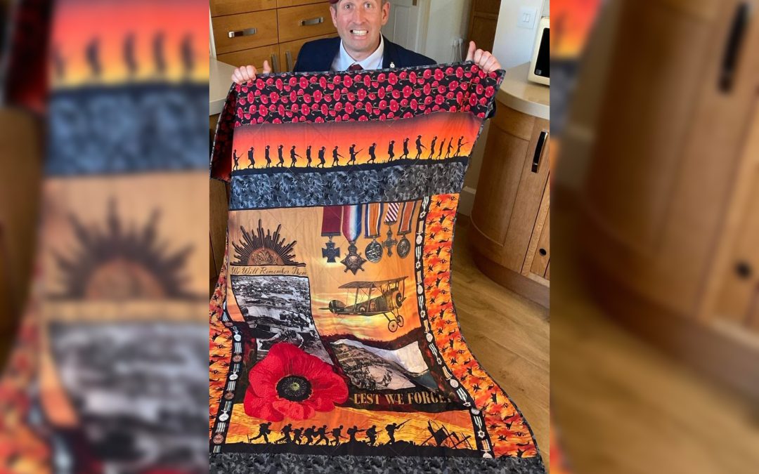 Wrapped in kindness – quilts made especially for veterans go on show at Wentworth Woodhouse