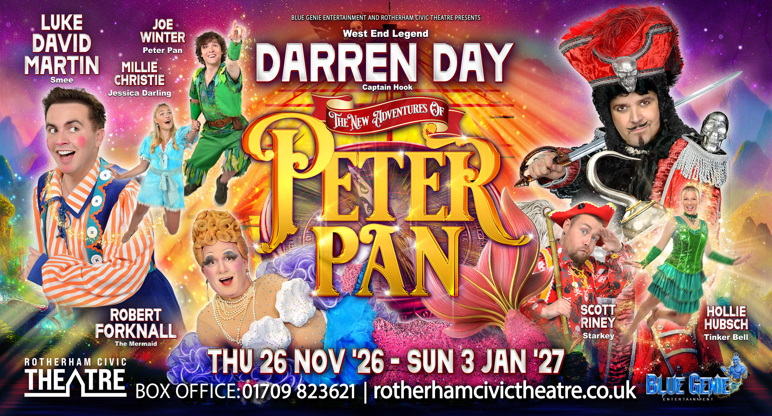 Rotherham Theatres Panto 2026: The New Adventures of Peter Pan Rotherham Theatres Panto 2026: The New Adventures of Peter Pan